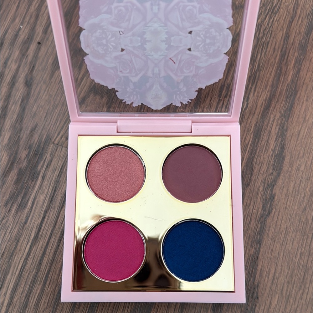 Pink and Gold Makeup Palette
